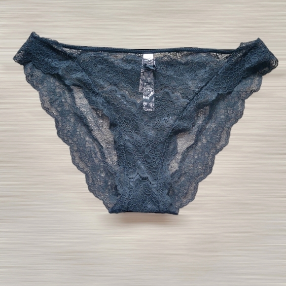 Victoria's Secret Other - Victoria's secret dream angels cheekini black lace panties size medium NWT